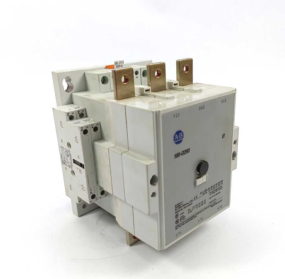 AB 100-D250 Contactor, E-EI, SER.A, COIL- 208...277V, 50/60Hz