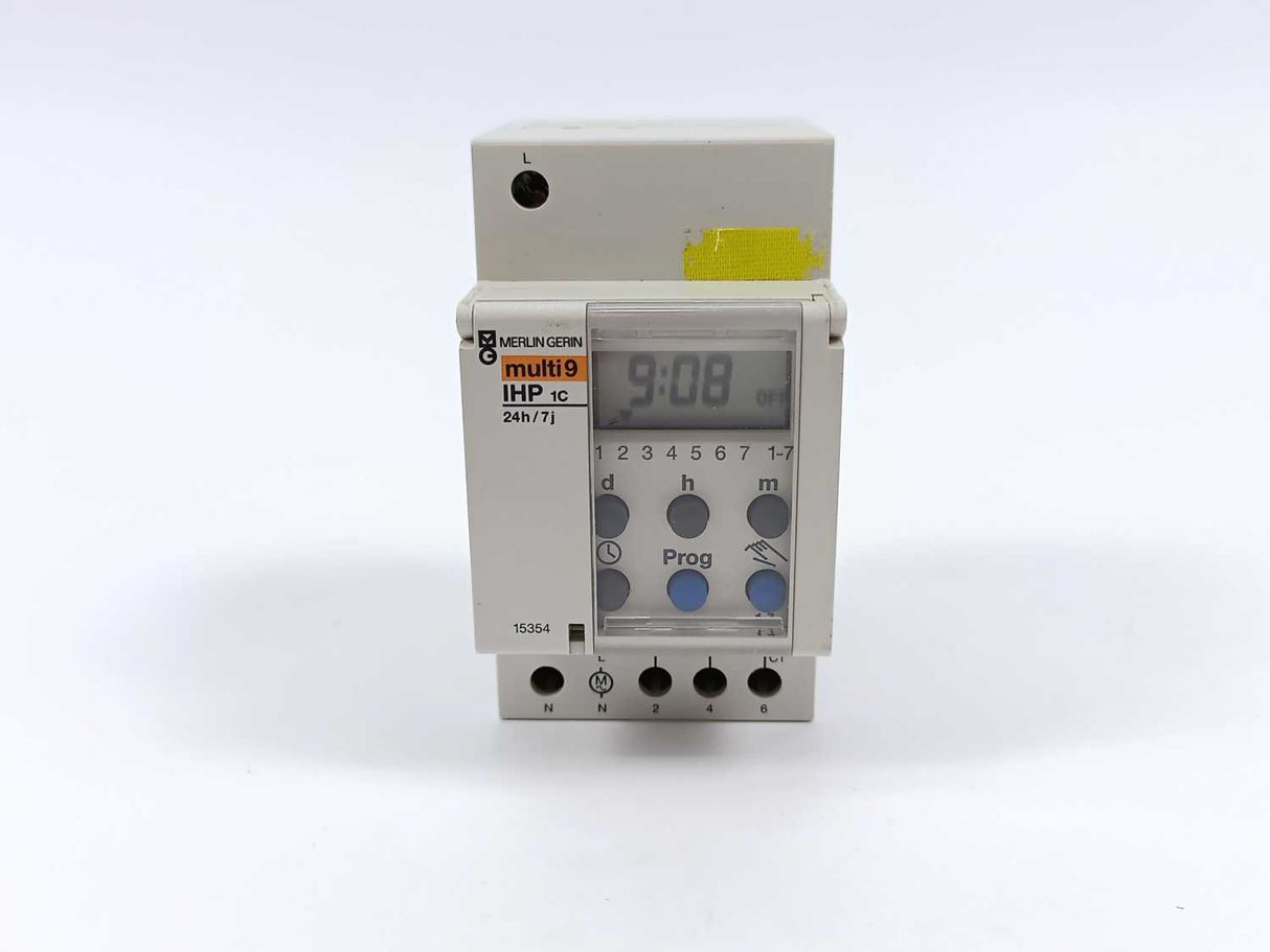 Merlin Gerin multi9 IHP 1C Timer relay 24h/7j 15354