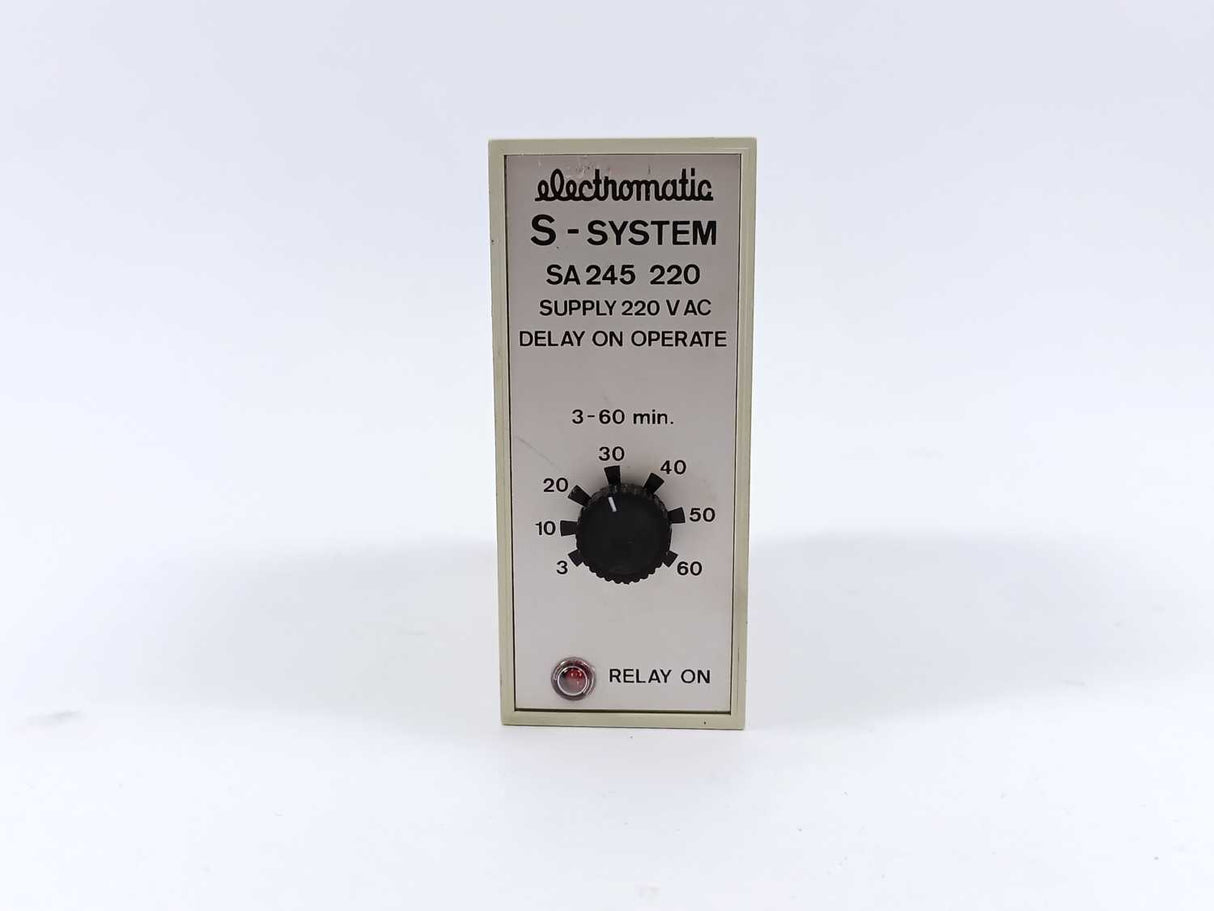 Electromatic SA 245 220 Delay On Operate