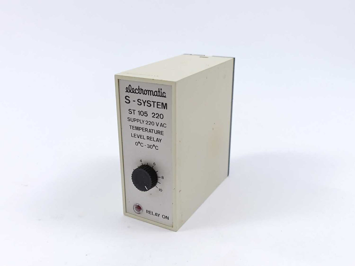 Electromatic ST 105 220 S-SYSTEM Temperature Level Relay 0-30°C