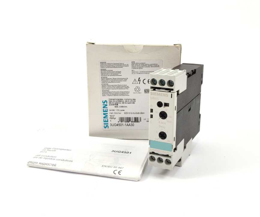 Siemens 3UG4501-1AA30 Monitoring Relay