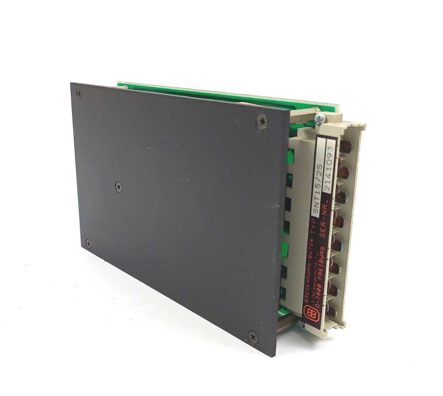 BREGENHORN-BÜTOW SNT15/2S Controller DC Servo