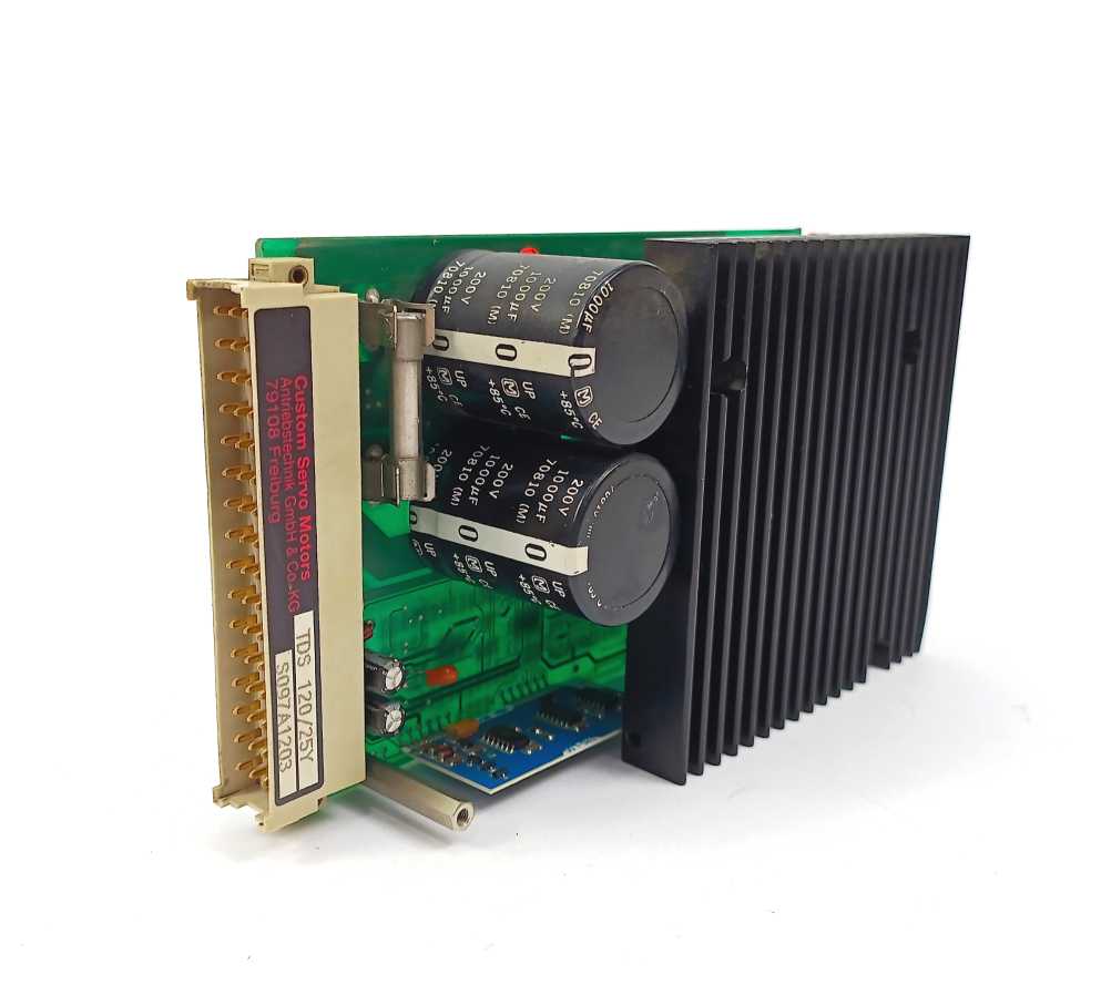 Siemens TDS120/25Y AUT5 321733-04 TZ Servo Amplifier