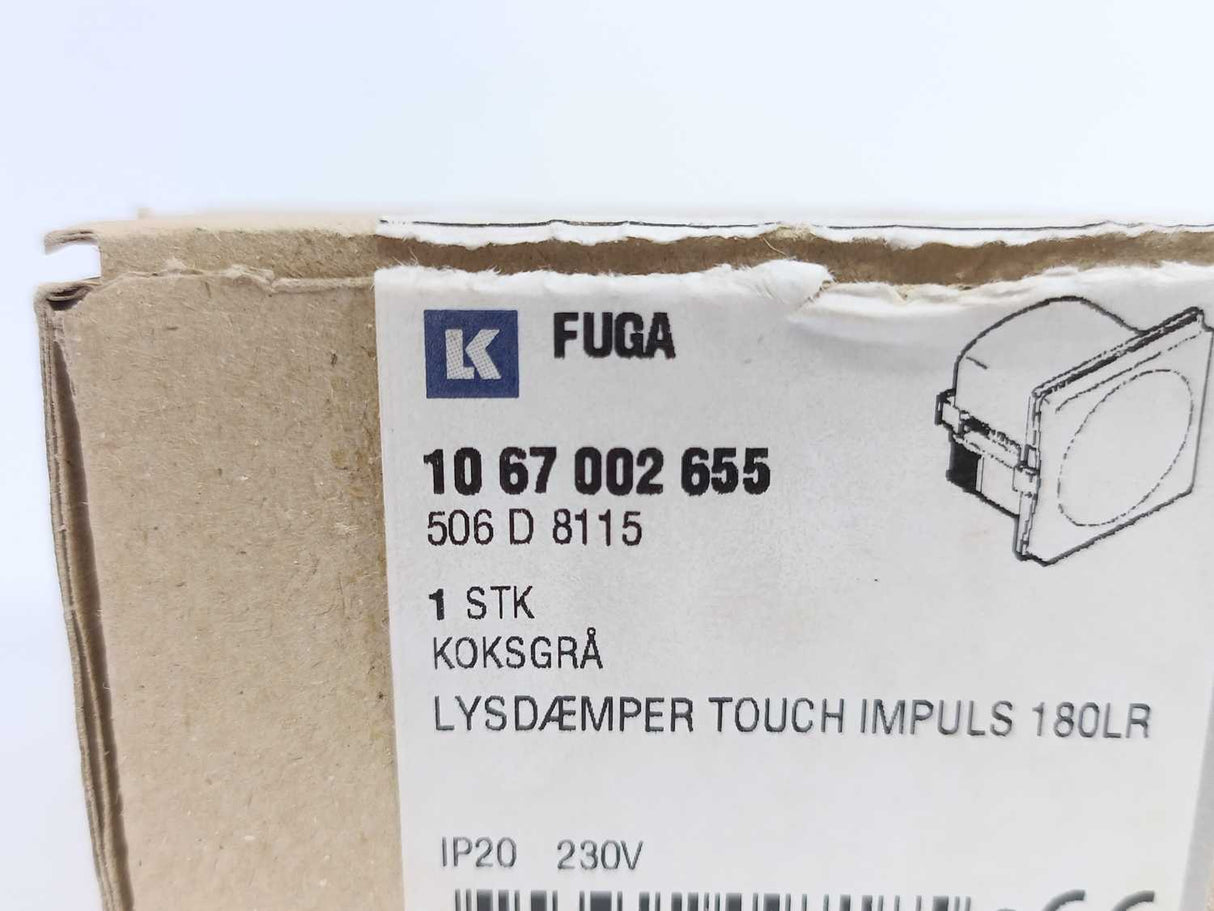 LK Fuga 506D8115 TOUCH Impulse Dimmer Insert 180LR, 10 67 002 655