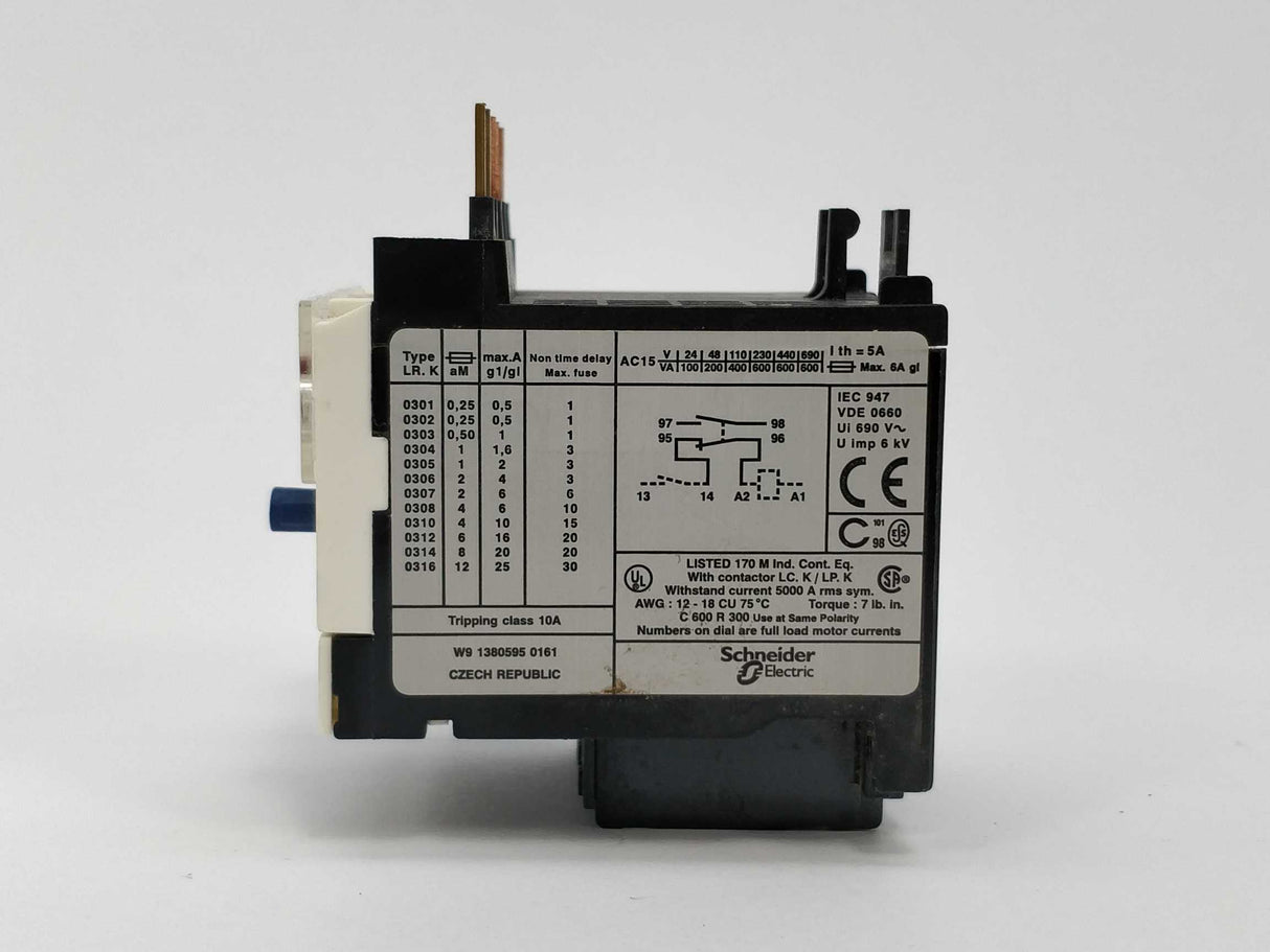 TELEMECANIQUE LR2K0312 Thermal relay