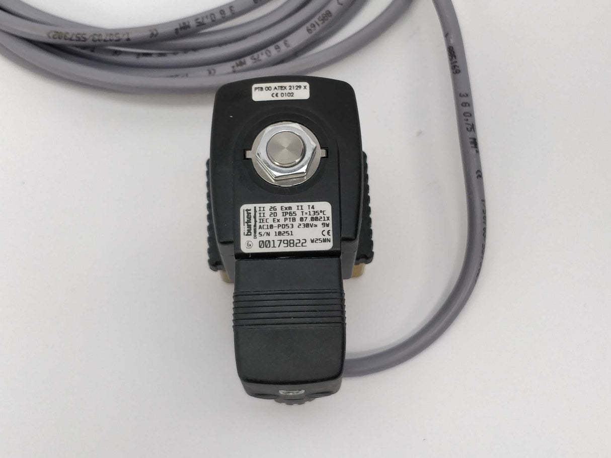 Burkert 00139894 Magnetic valve 00179822