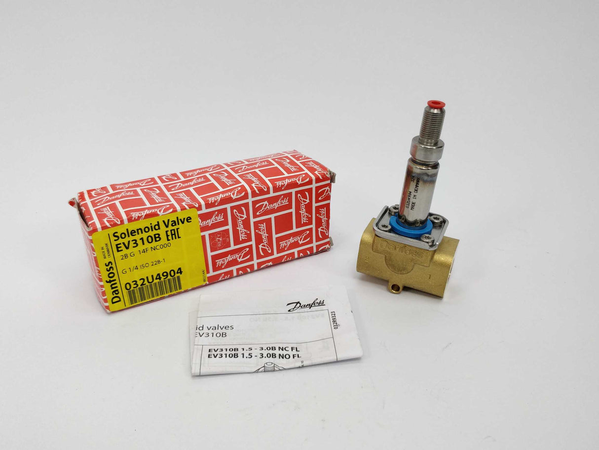 Danfoss 032U4904 Solenoid valve, EV310B, G 1/4 ISO 228-1