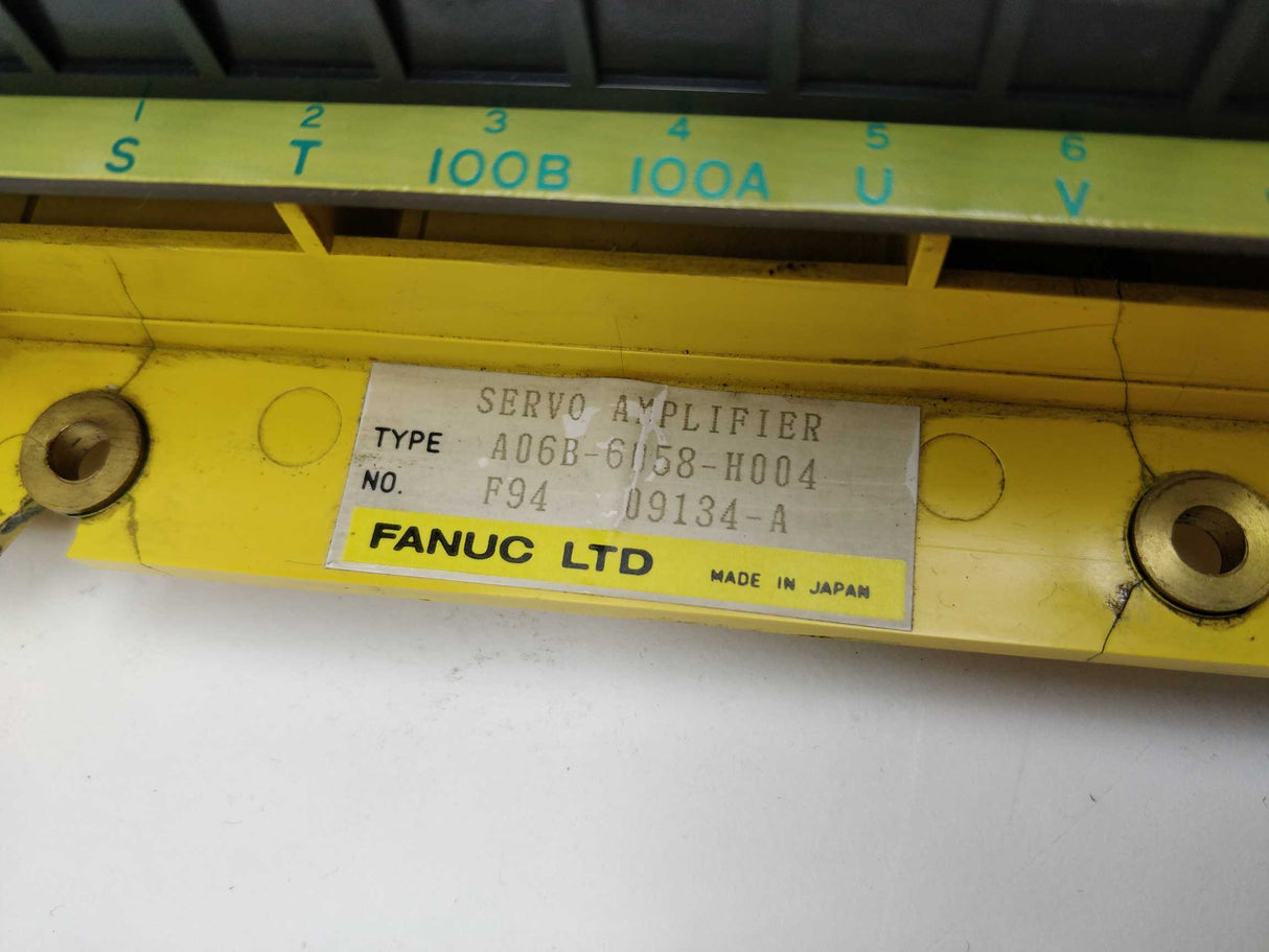 FANUC LTD A06B-6058-H004 Servo Amplifier, Sold as Spareparts 3 pcs.