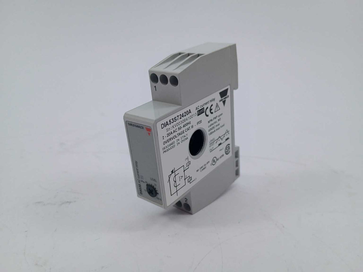 Carlo Gavazzi DIA53S72420A AC Current Relay