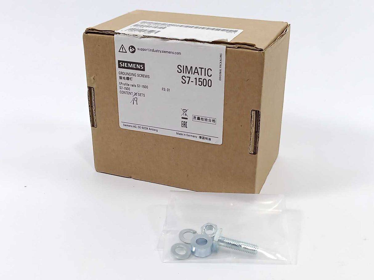 Siemens 6ES7590-5AA00-0AA0 SIMATIC S7-1500, grounding screw, 19 sets