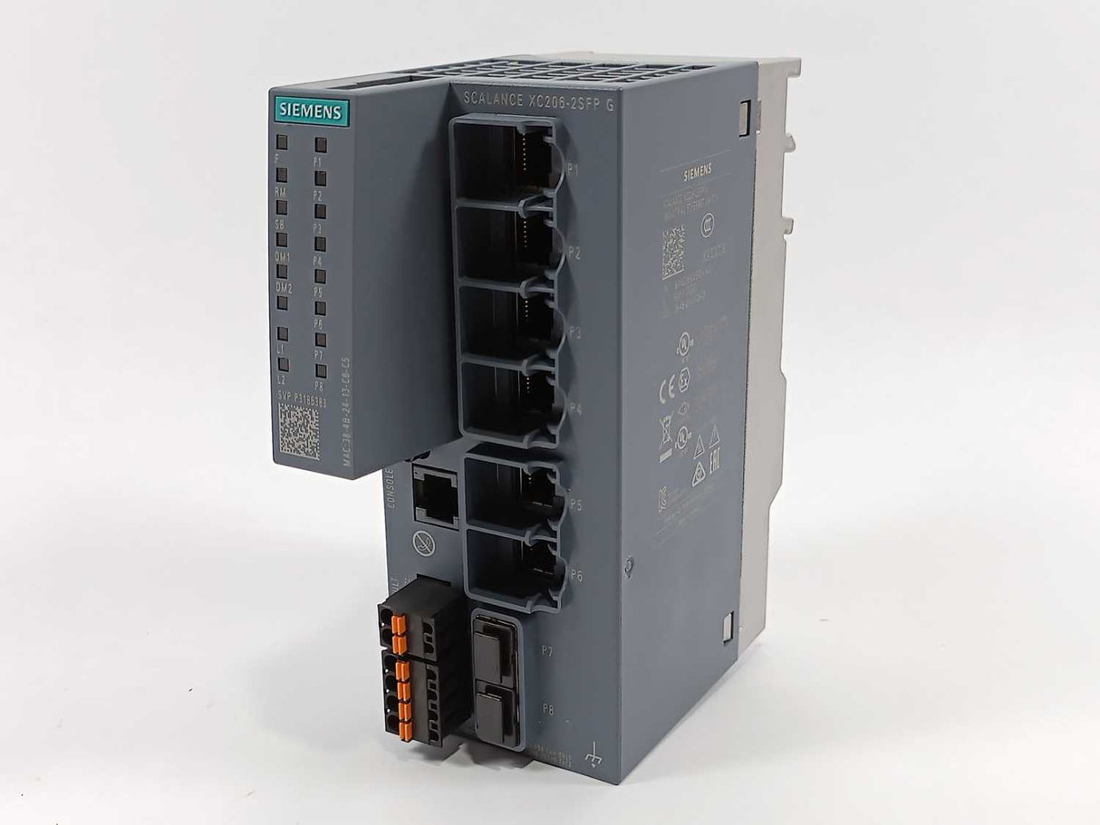 Siemens 6GK52062GS002AC2 SCALANCE XC206-2SFP G, Industrial Ethernet Switch