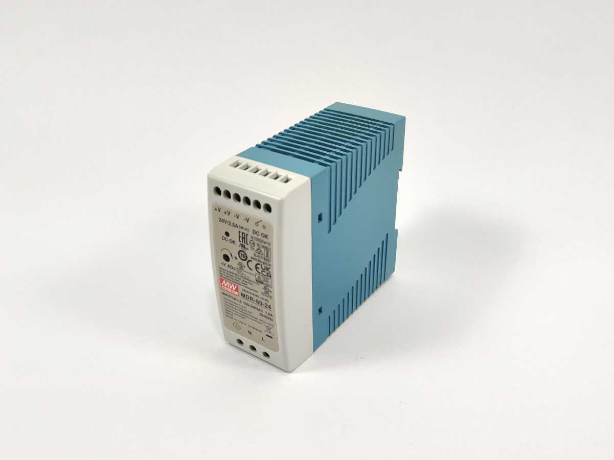 Mean Well MDR-60-24 AC/DC DIN Rail Power Supply