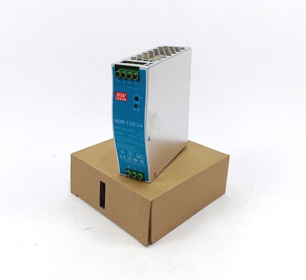 Mean Well NDR-120-24 AC-DC Single output 24V 5A
