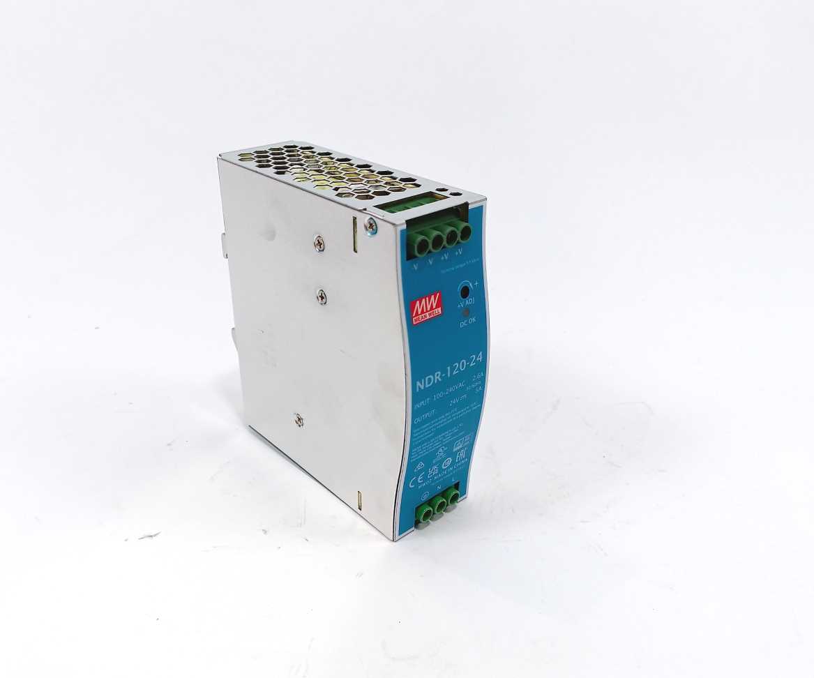 Mean Well NDR-120-24 AC-DC Single output 24V 5A