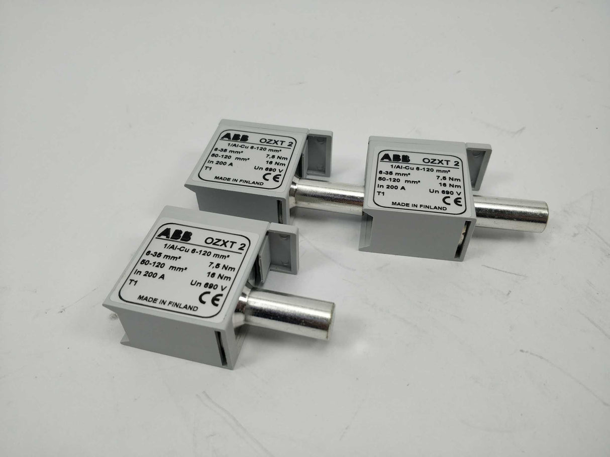 ABB 1SCA022620R7200 OZXT2 Terminal clamp 3 Pcs.