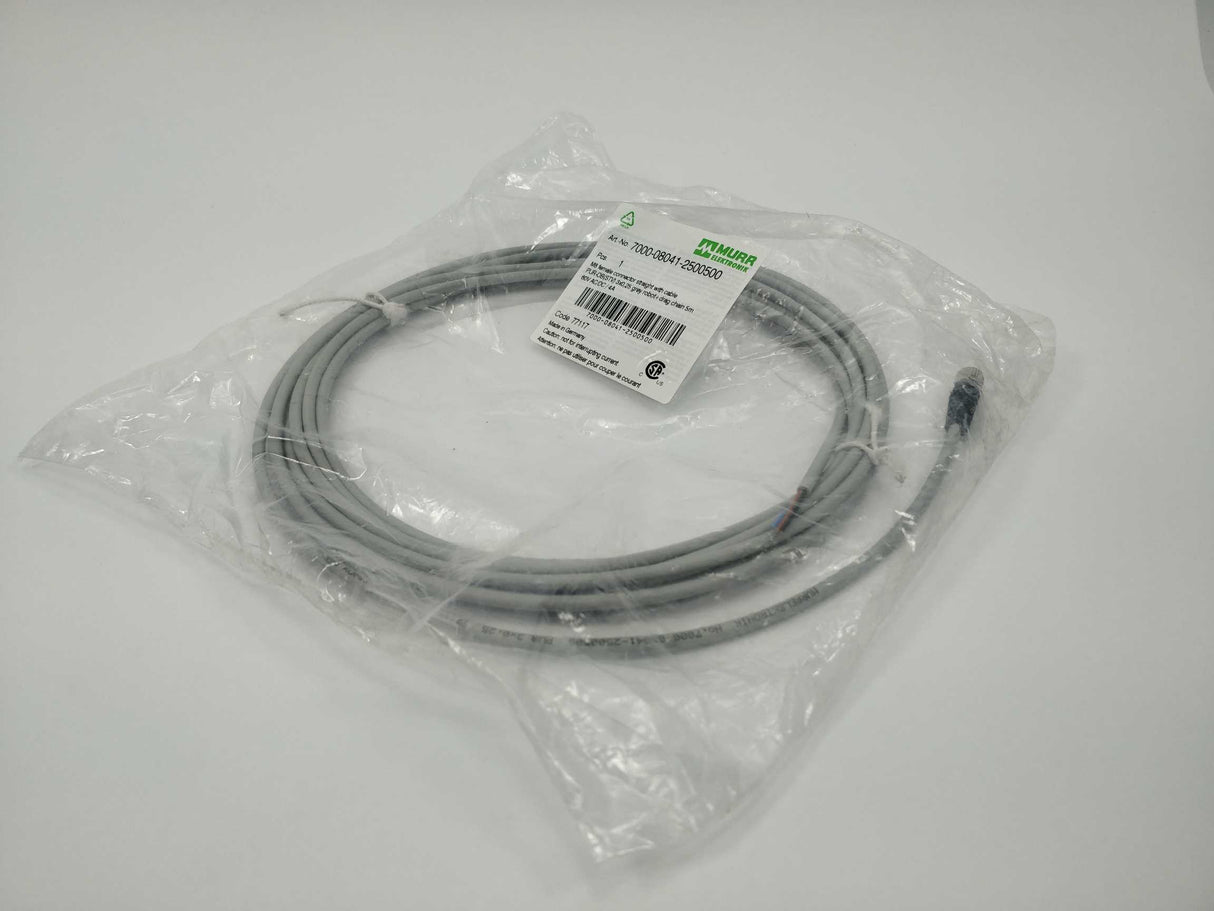 MURR Elektronik 7000-08041-2500500 M8 female 0° A-cod. with cable