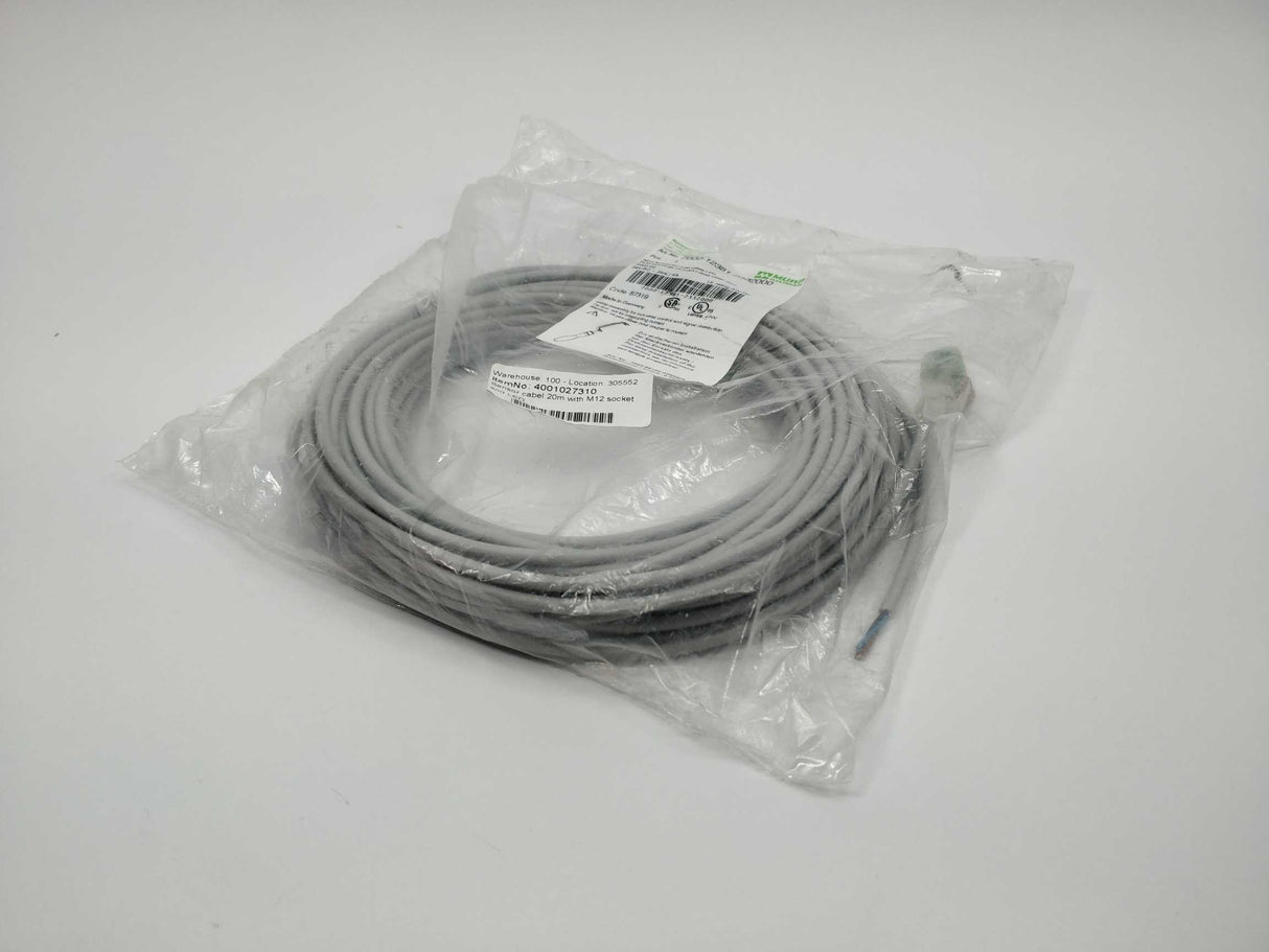 MURR Elektronik 7000-12381-2332000 M12 female 90° A-cod. with cable LED