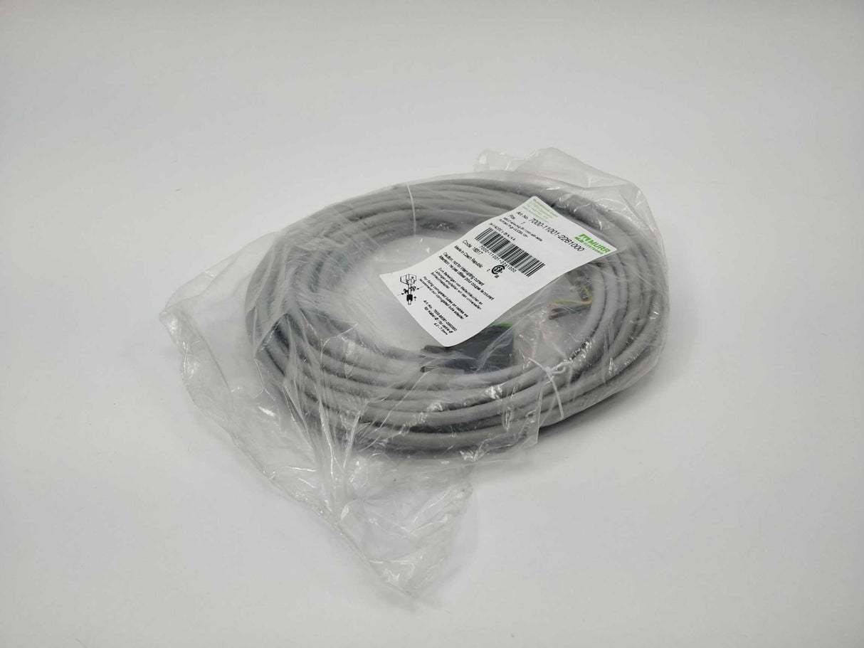 MURR Elektronik 7000-11001-2261000 MSUD valve plug BI-11mm with cable, 10 m.