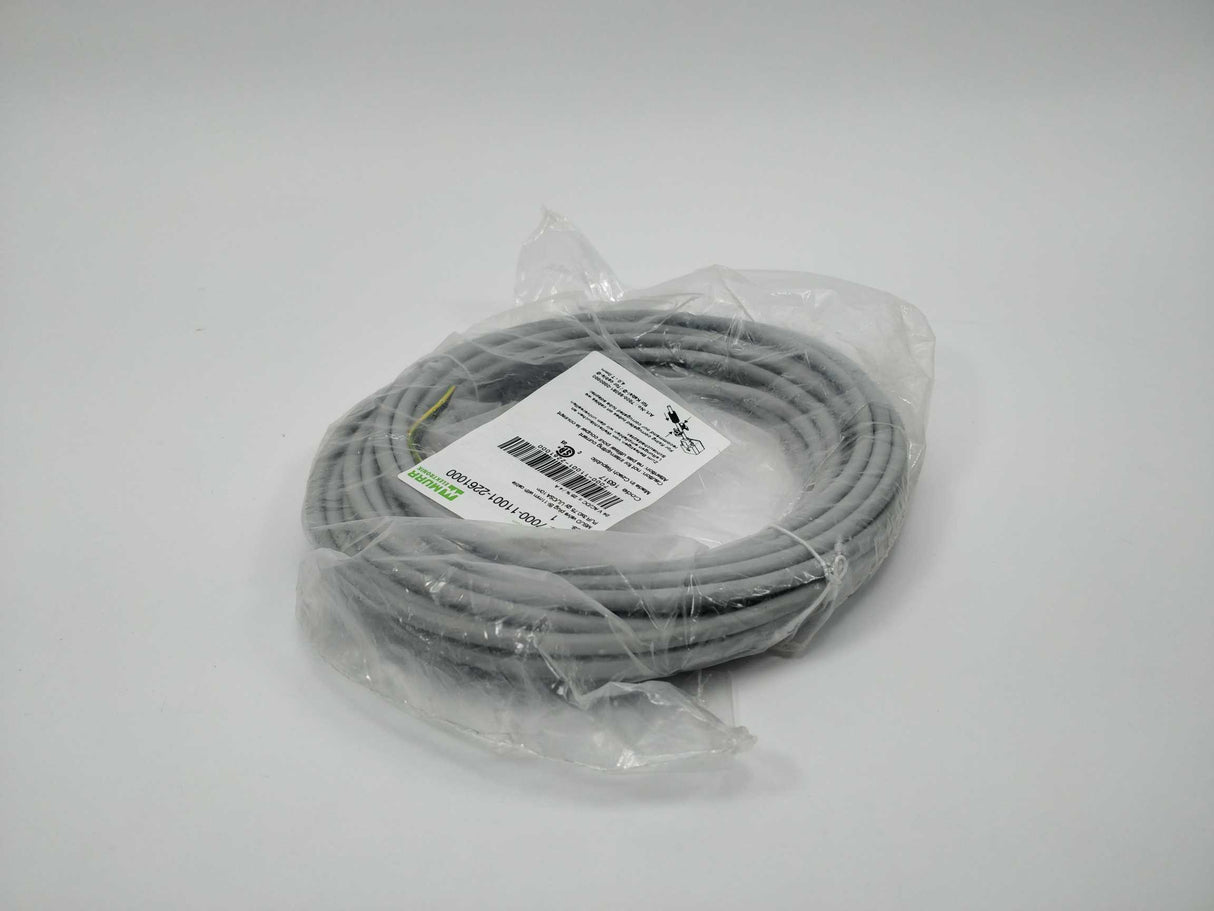 MURR Elektronik 7000-11001-2261000 MSUD valve plug BI-11mm with cable, 10 m.