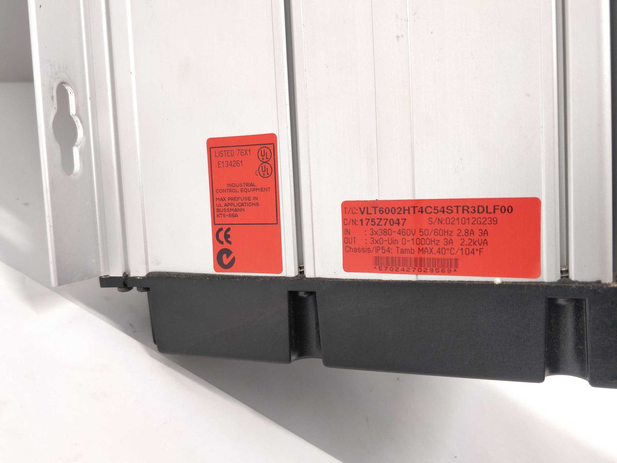 Danfoss 175Z7047 VLT6002HT4C54STR3DLF00