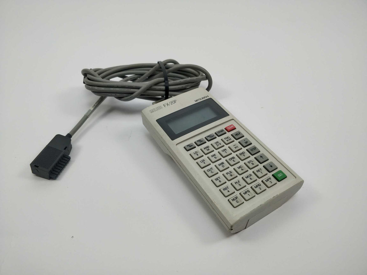 Mitsubishi FX-20P-E-RY Programming Panel with Cable GT10-C30R4-8PC