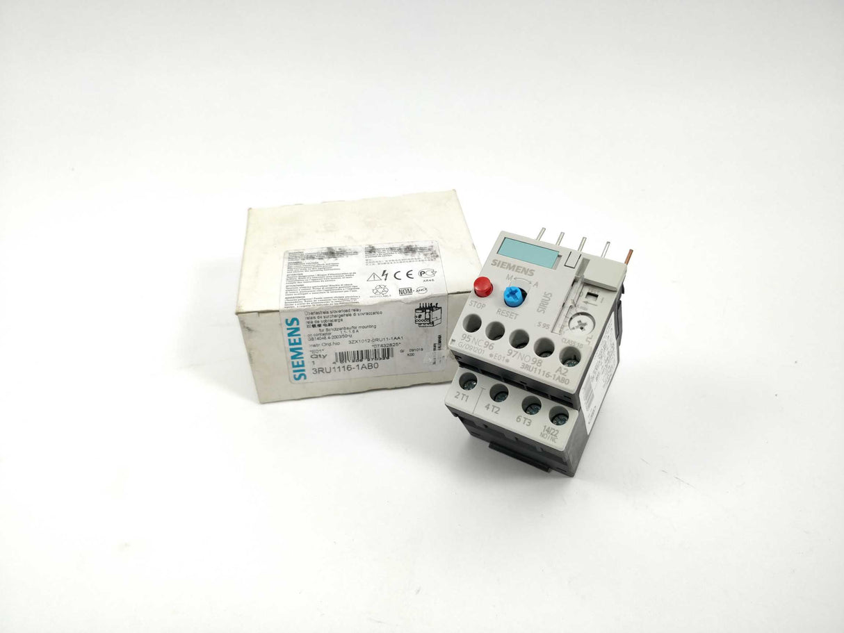 Siemens 3RU1116-1AB0 Overload relay