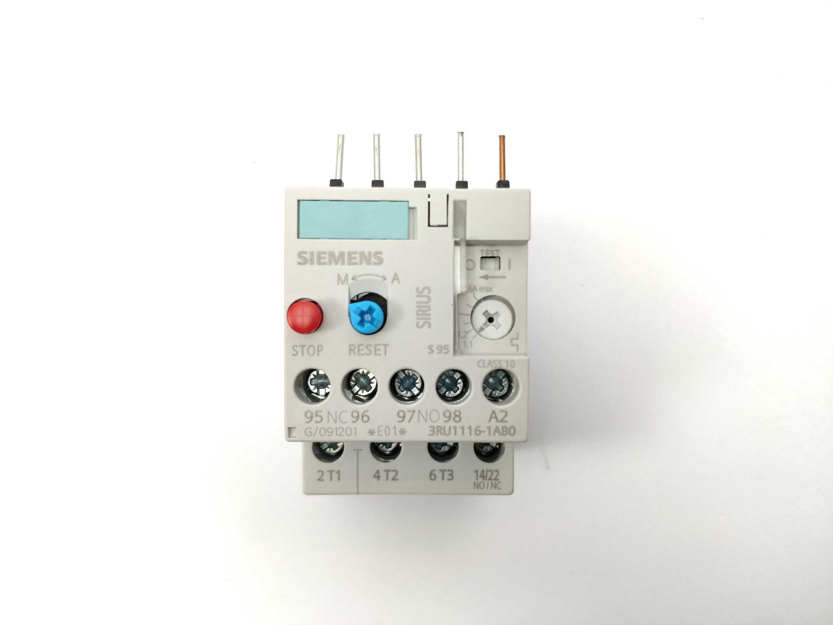 Siemens 3RU1116-1AB0 Overload relay
