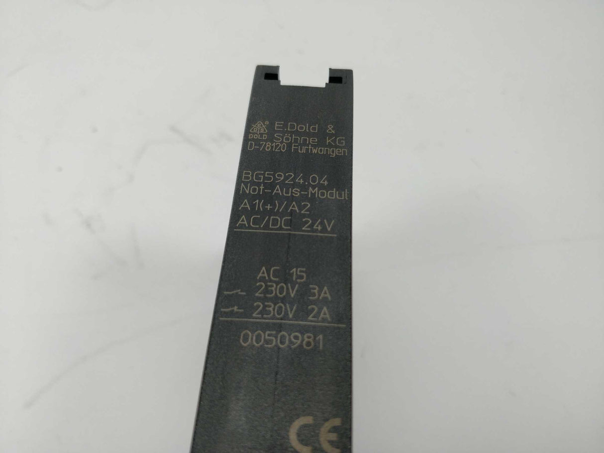 Safemaster BG5924.04 Emergency stop module