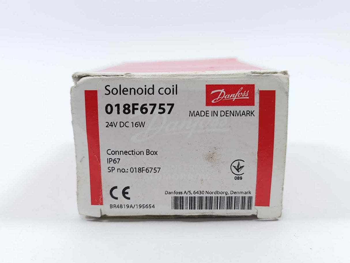 Danfoss 018F6757 Solenoid Coil 16W