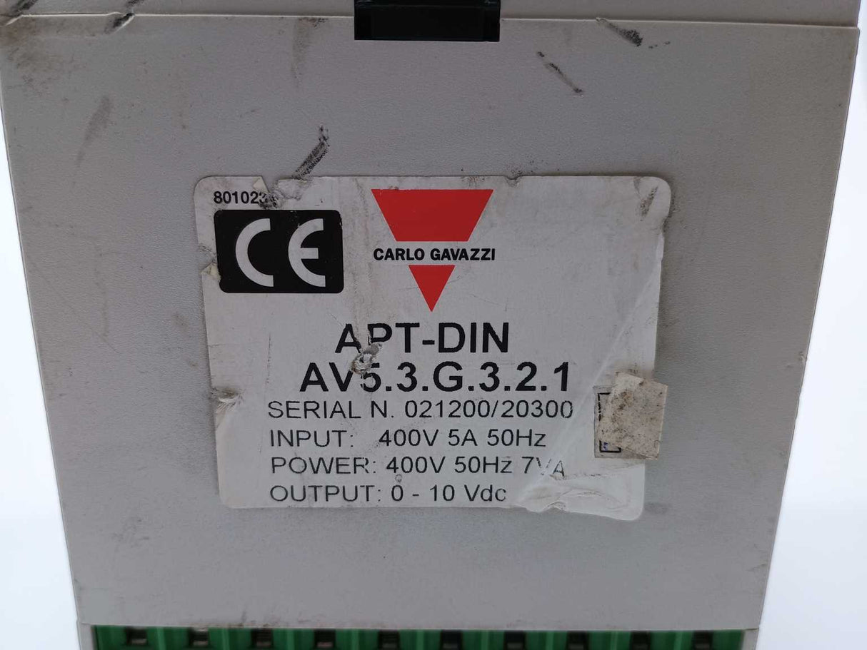 Carlo Gavazzi APT-DIN AV53G321 3-Channel Transducer