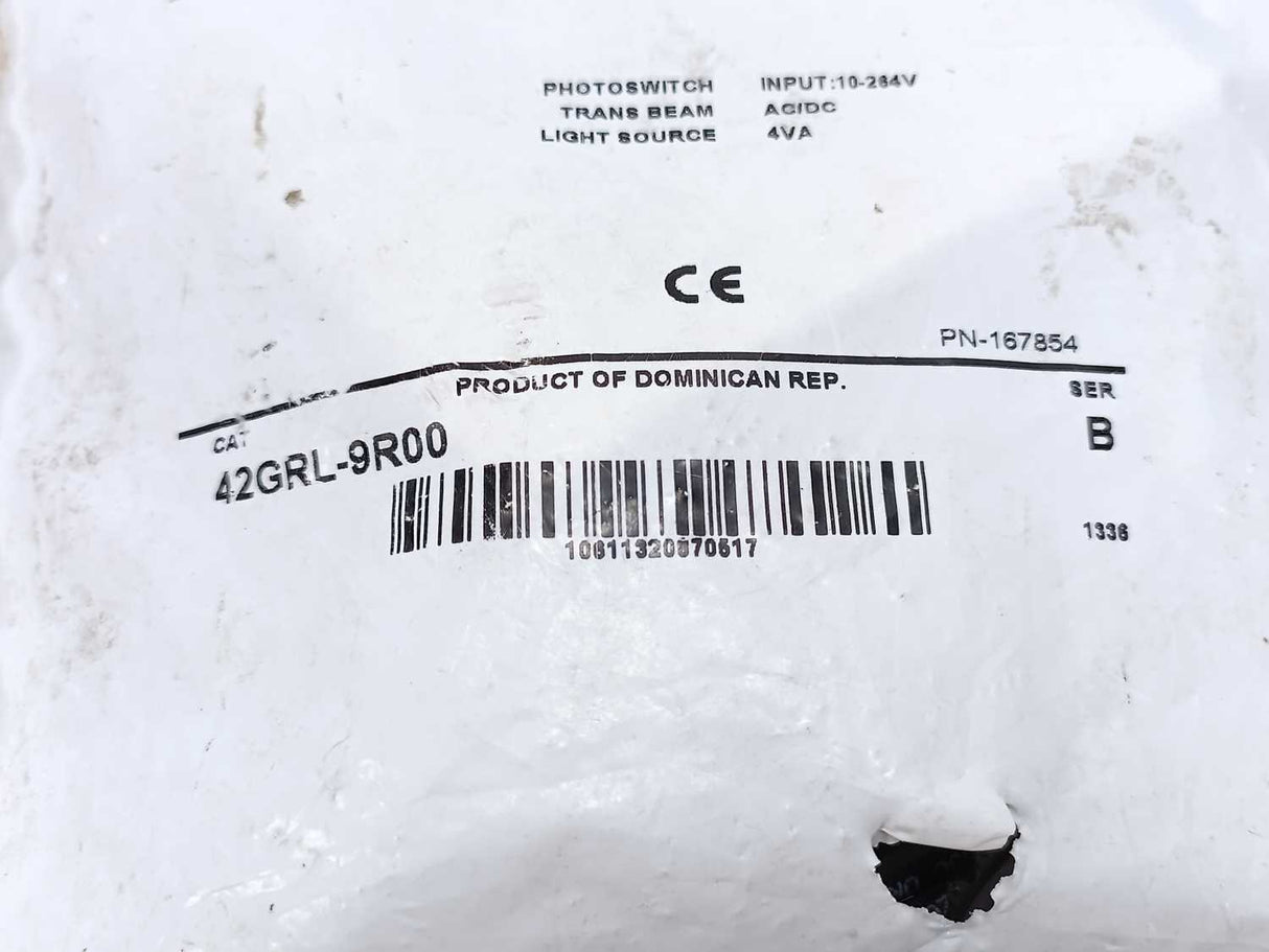 AB 42GRL-9R00 SER. B, PHOTOELECTRIC SENSOR