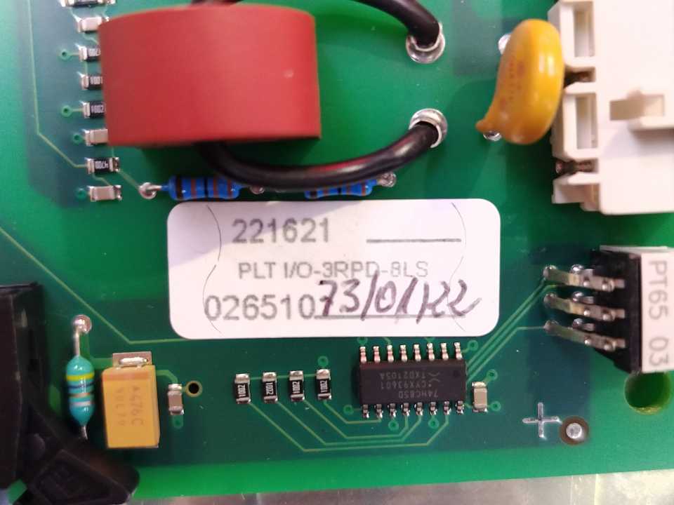 WashTec 221621 PLT I/O-3RPD-BLS BS 8574-REV.2 Circuit Board