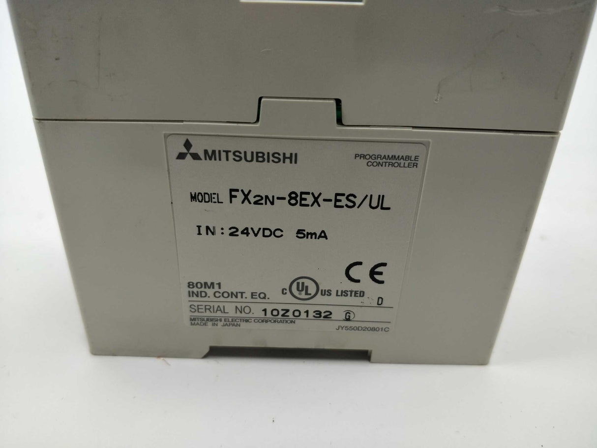 Mitsubishi FX2N-8EX-ES/UL Programmable Controller MSIP-REI-MEK-09M088