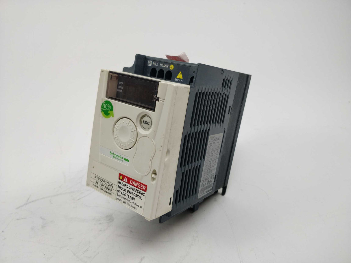 Schneider Electric ATV12H075M2 Frequency Converter ATV12 0.75kW,1HP,200-240V