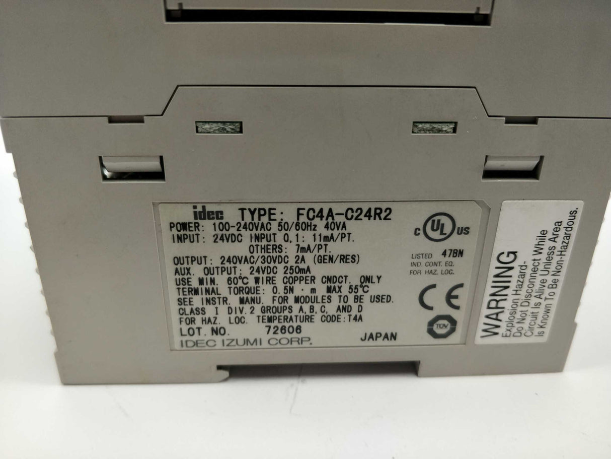 IDEC Corporation FC4A-C24R2 MicroSmart