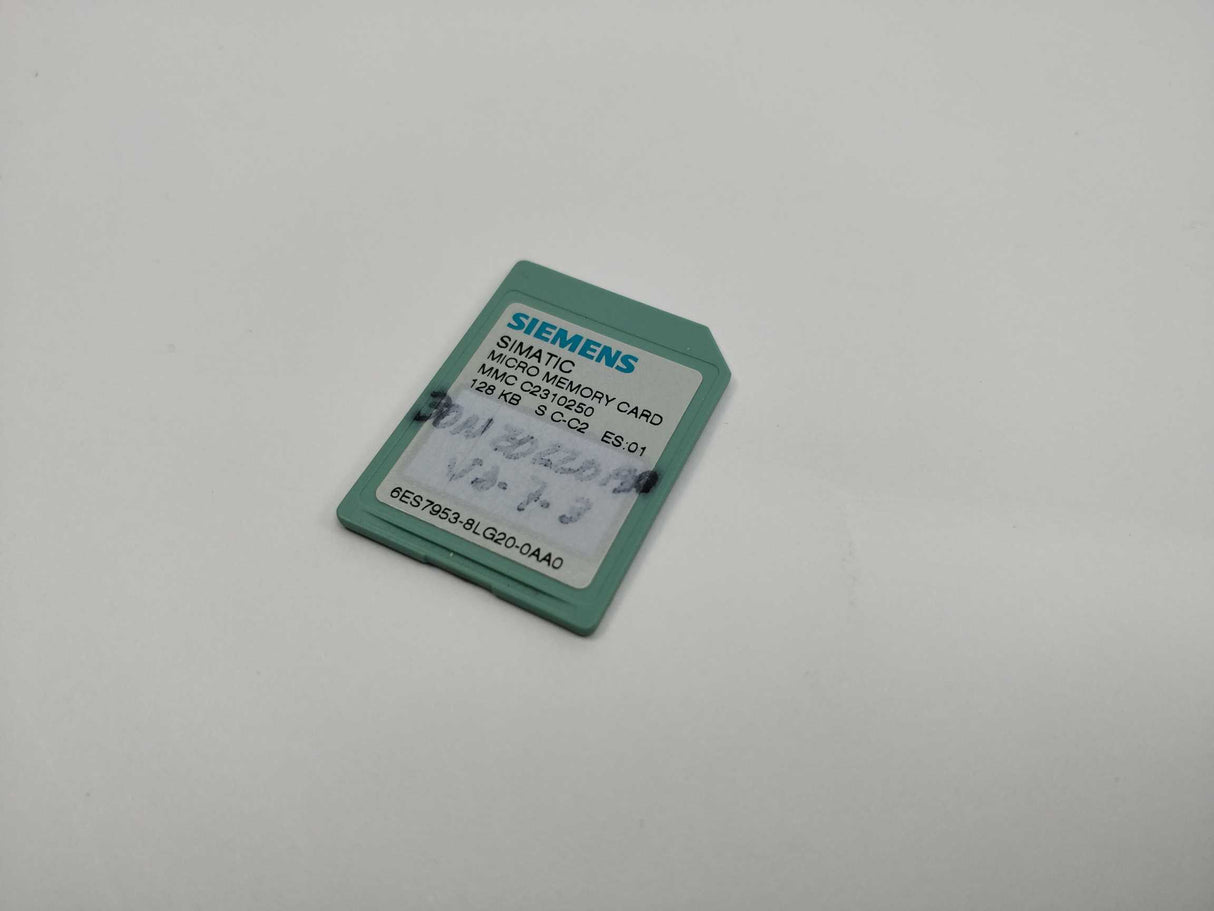 Siemens 6ES7953-8LG20-0AA0 Micro Memory Card 128 KB
