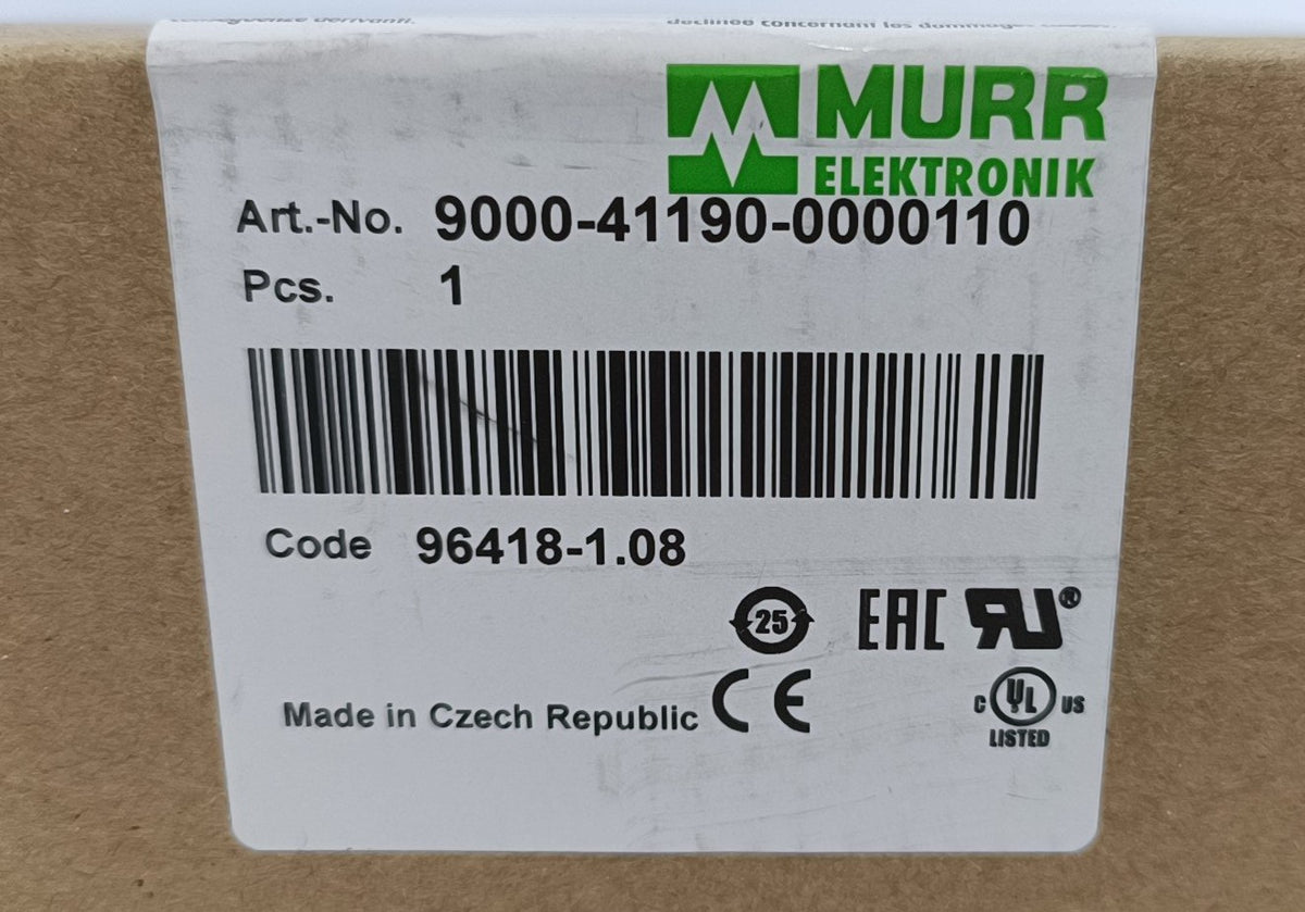 MURR Elektronik 9000-41190-0000110 Mico Pro PS 10-100-240/24 Power Supply