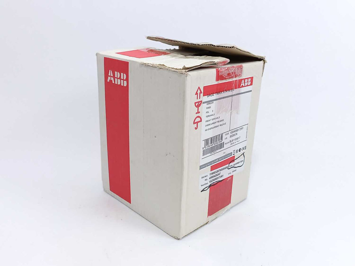 ABB 1SDA068173R1 TX4N 250 Power Circuit-Breaker Fixed 3+Pole Terminals