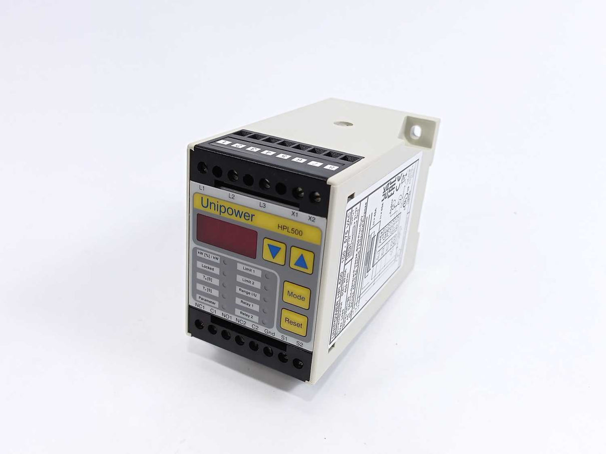 Hydria UNIPOWER HPL500 Load Monitor, Digital, HPL Series