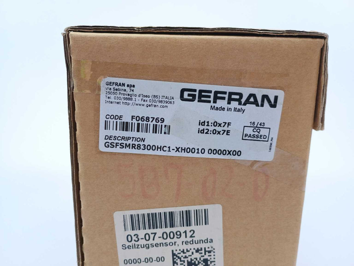 Gefran F068769 GSFSMR8300HC1-XH0010 0000X00 GSF