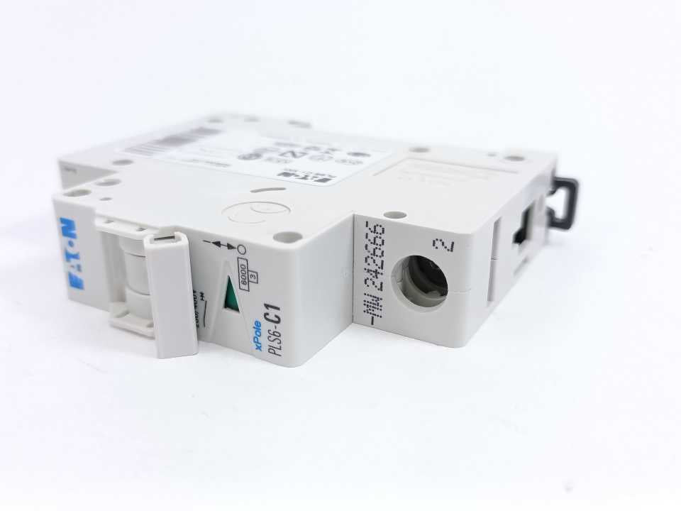 Eaton PLS6-C1 xPole Miniature Circuit Breaker PLS6-C1 1-Pole Batch 12 Pcs.