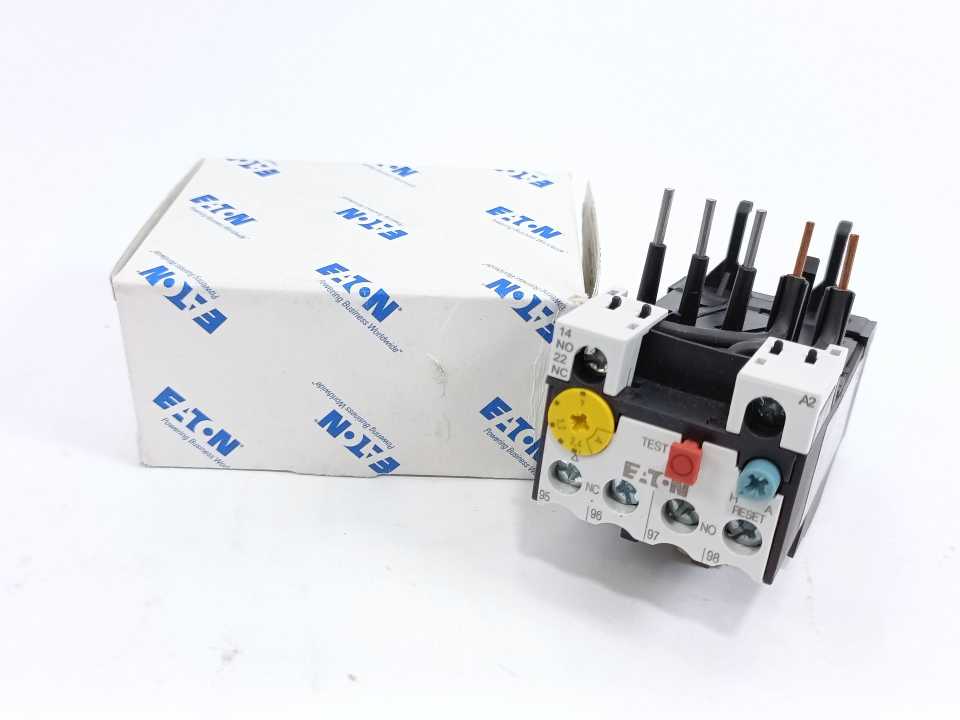 Eaton XTOB004BC1 ZB12-4 Overload Relay 2.4-4A