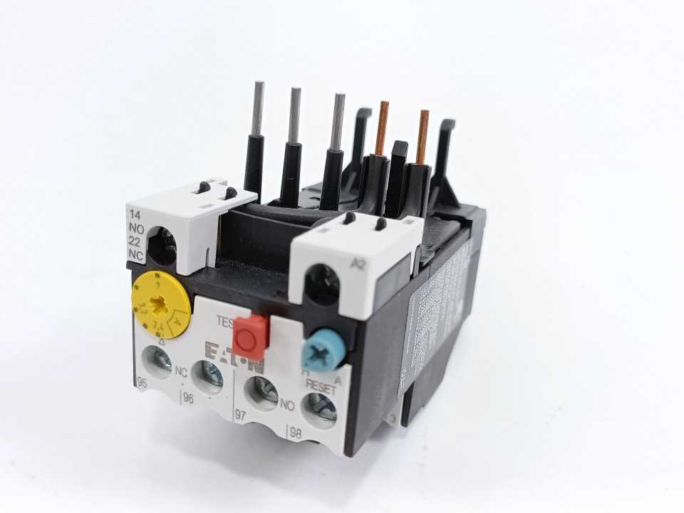 Eaton XTOB004BC1 ZB12-4 Overload Relay 2.4-4A