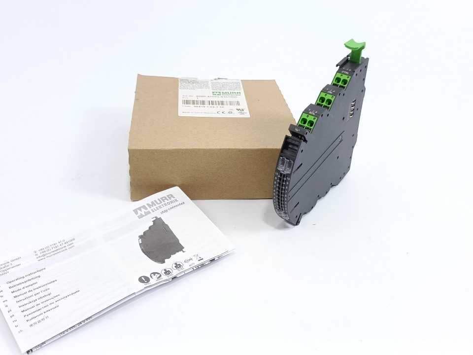MURR Elektronik 9000-41092-0101000 Mico Pro Circuit Protection, 2 Channels