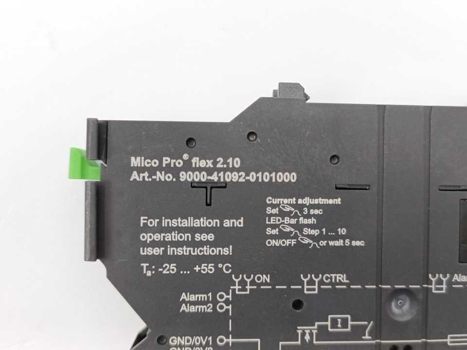 MURR Elektronik 9000-41092-0101000 Mico Pro Circuit Protection, 2 Channels