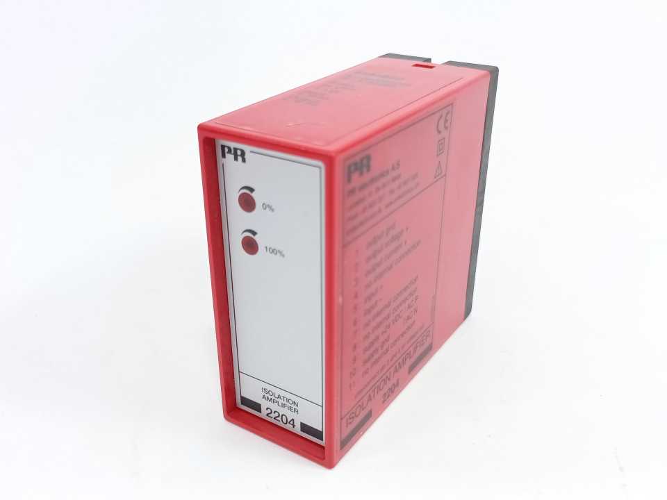 PR Electronics 2204 Isolation Amplifier 2204