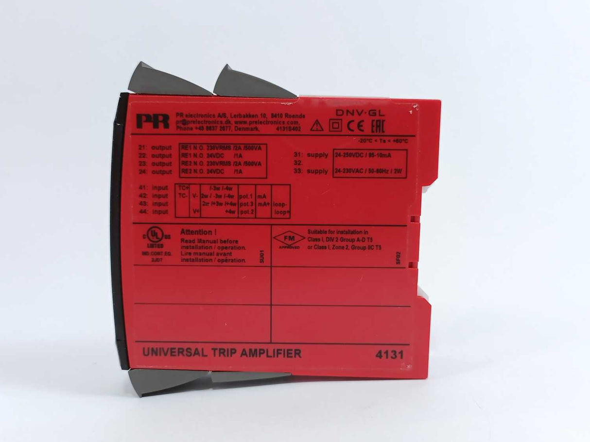 PR Electronics 4131 Universal Trip Amplifier