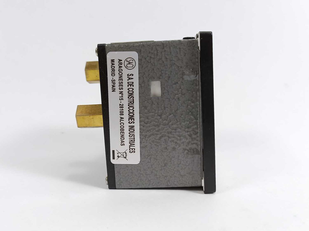 SACI ZEC4V100D09A 1907309 Ammeter 72x72 EC4V 0-20 A C.A.
