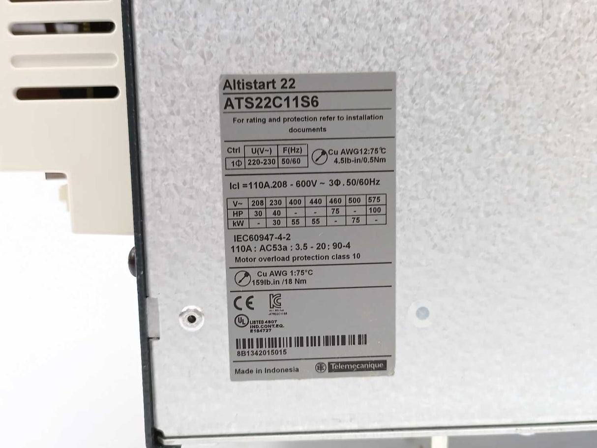 Schneider Electric ATS22C11S6
