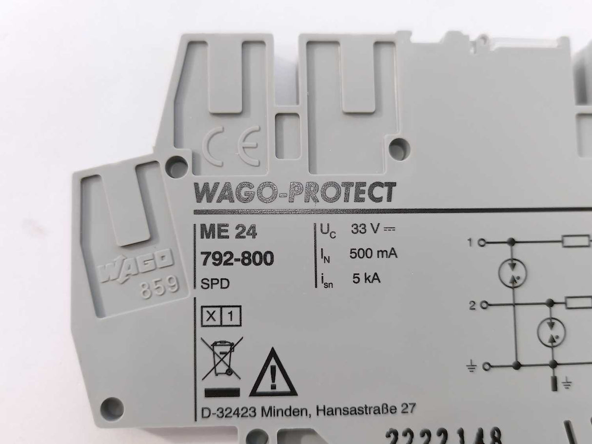 Wago 792-800 Surge Suppressio Module